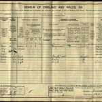 1911 Census, Edward Meredith and Family, Cecil Street, Stourbridge